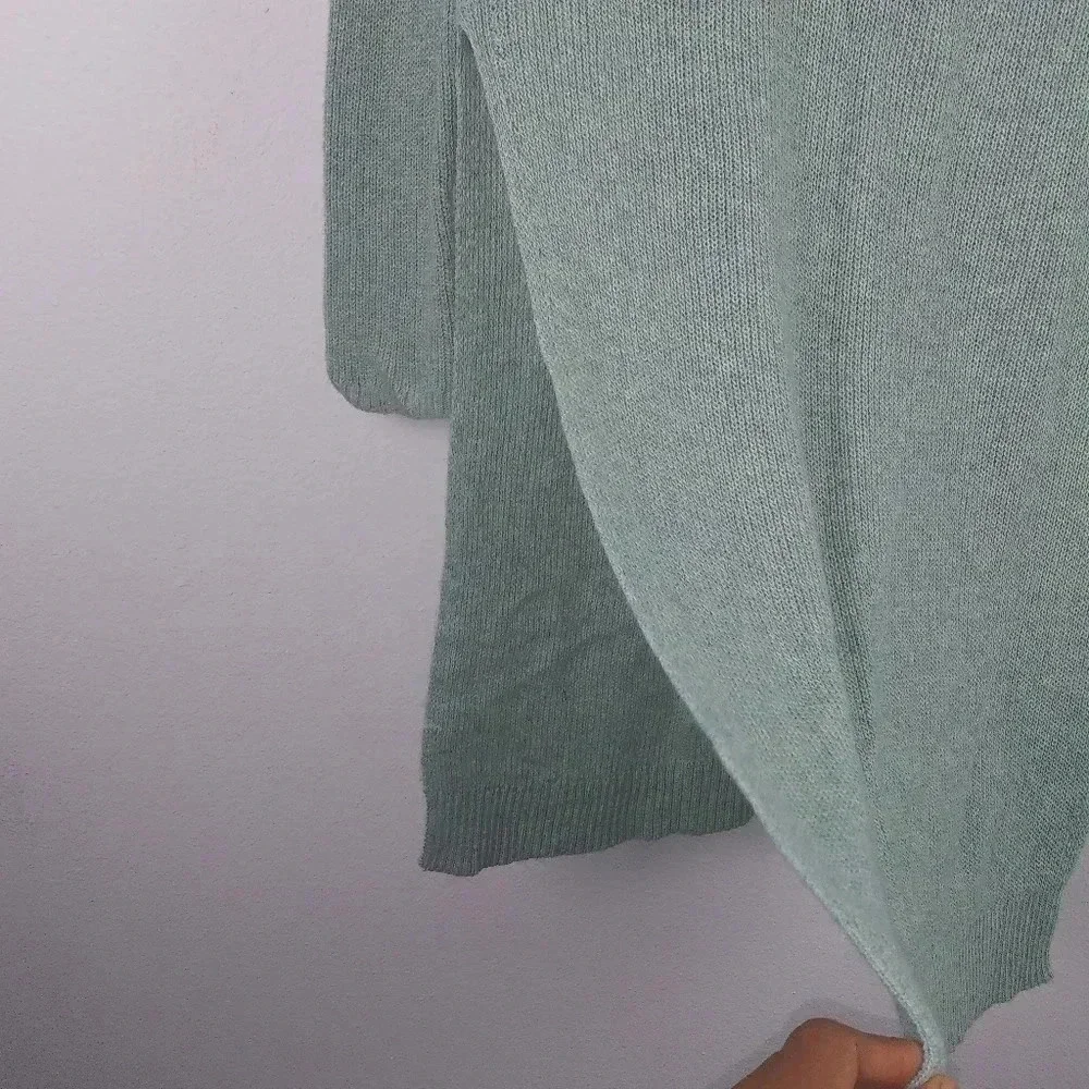 MOTH Cashmere Blend Side Split Pasadena Tunic